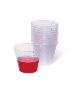 Medicine Mixing Cups, 1oz, 100/Pkg